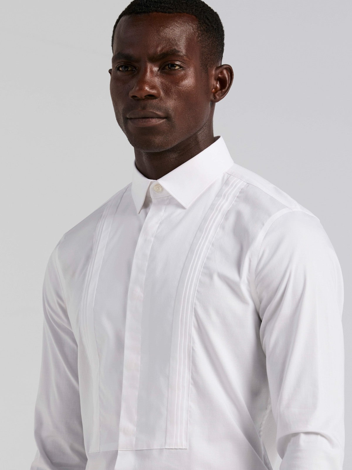 Perry Ellis Suits Slim Fit Tuxedo Dress Shirt