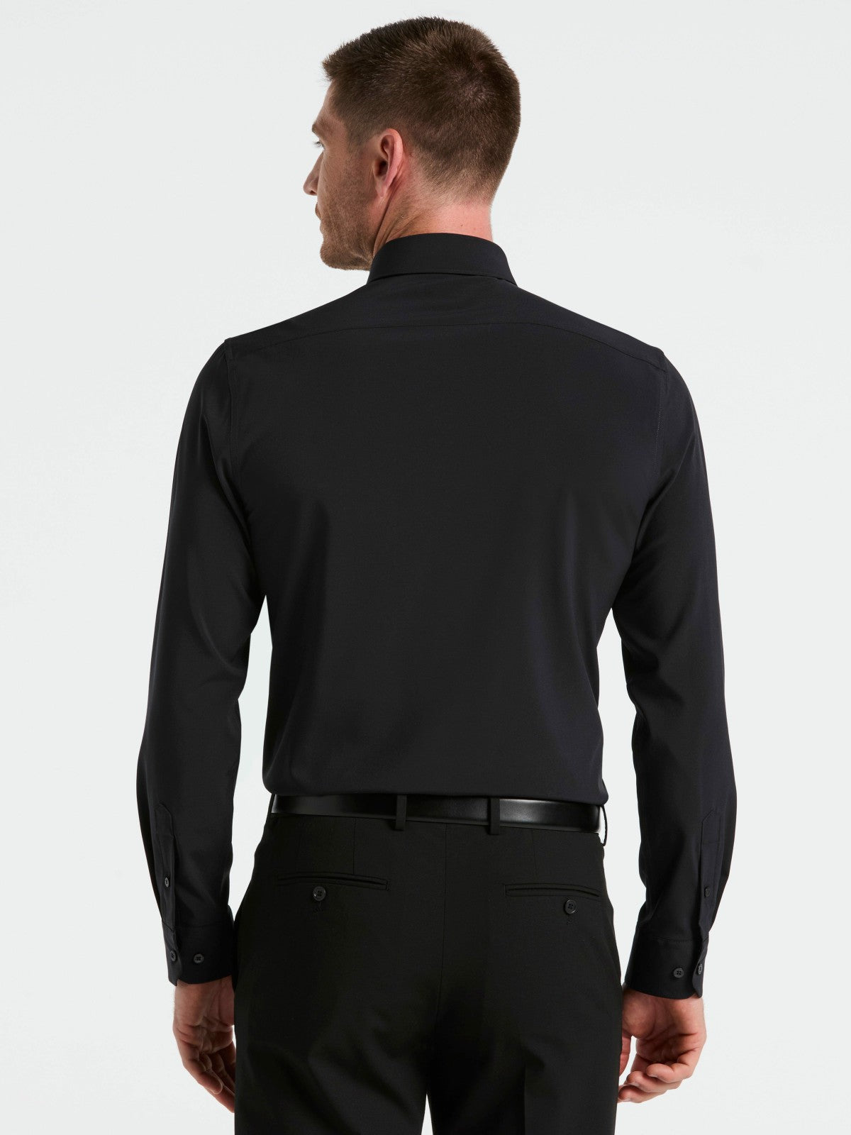 Perry Ellis Suits Performance Tech Solid Dress Shirt