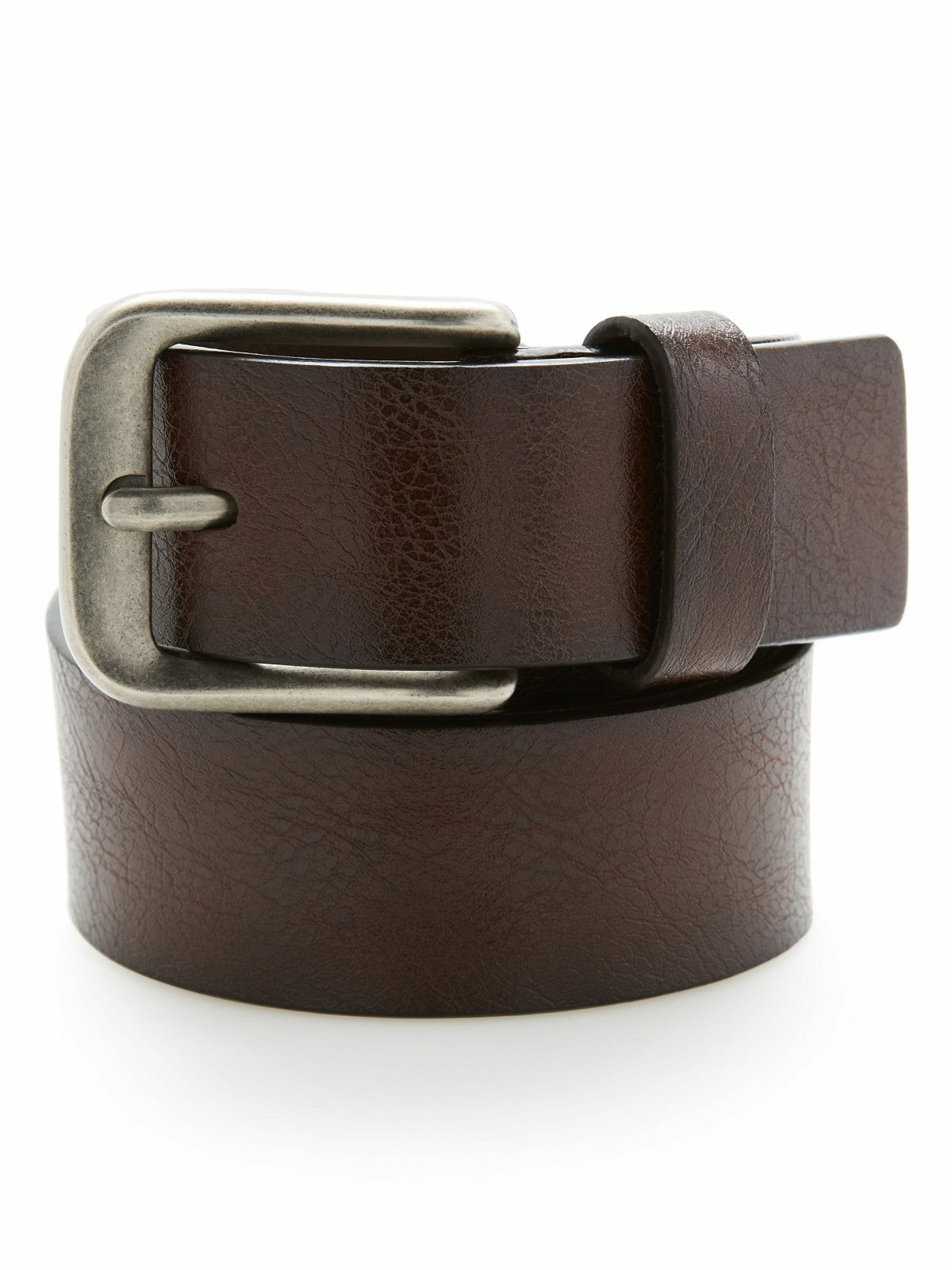 Perry Ellis Suits Grained Leather Belt