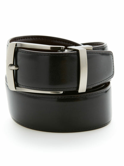 Perry Ellis Suits Reversible Burnished Edge Belt
