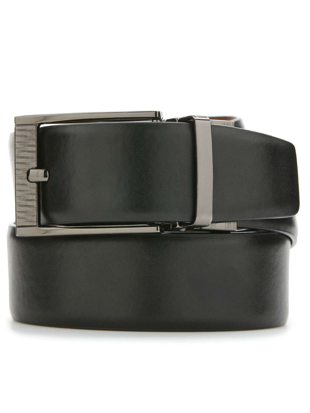 Perry Ellis Suits Reversible Scratch Leather Belt