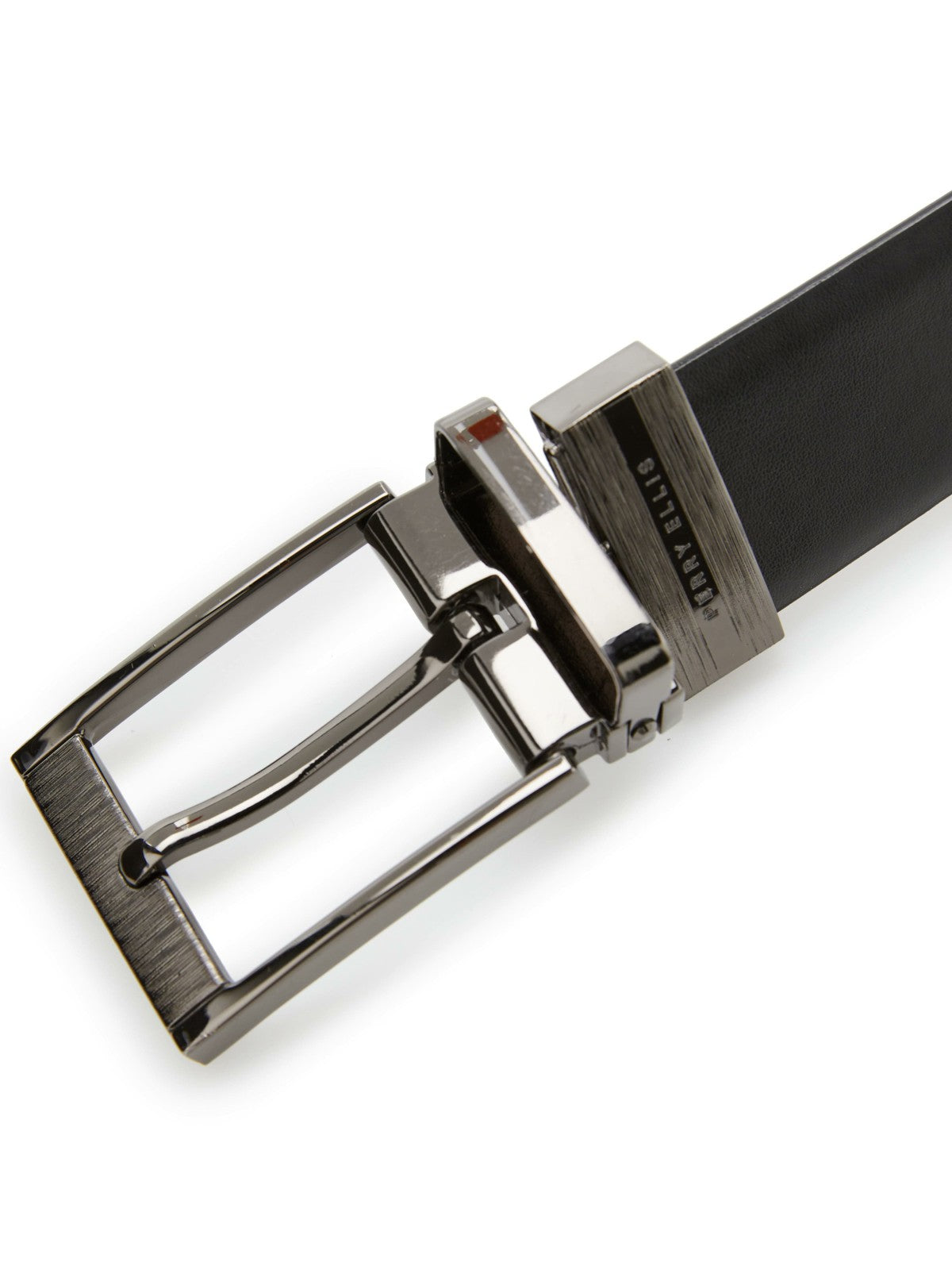 Perry Ellis Suits Reversible Scratch Leather Belt