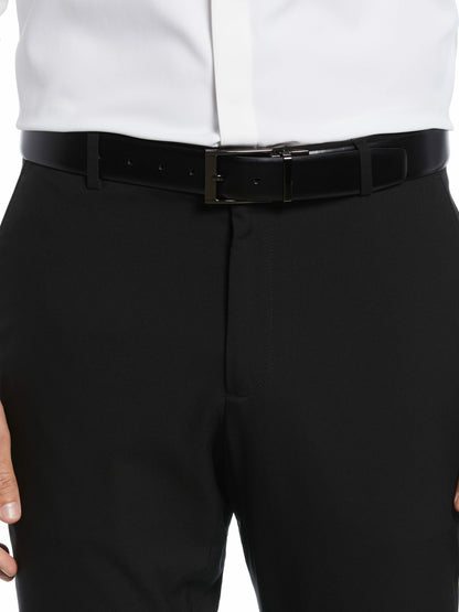Perry Ellis Suits Reversible Scratch Leather Belt
