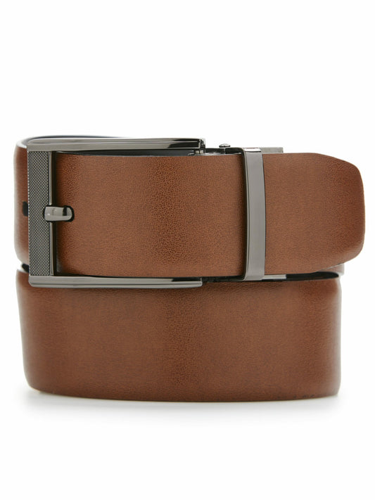 Perry Ellis Suits|Shoes Mesh Buckle Reversible Leather Belt