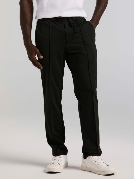 Perry Ellis Clothing Slim Tapered Pintuck Pull-on Pants