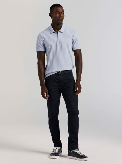 Perry Ellis Clothing Slim Fit Indigo Rinse 5-Pocket Stretch Denim Jeans