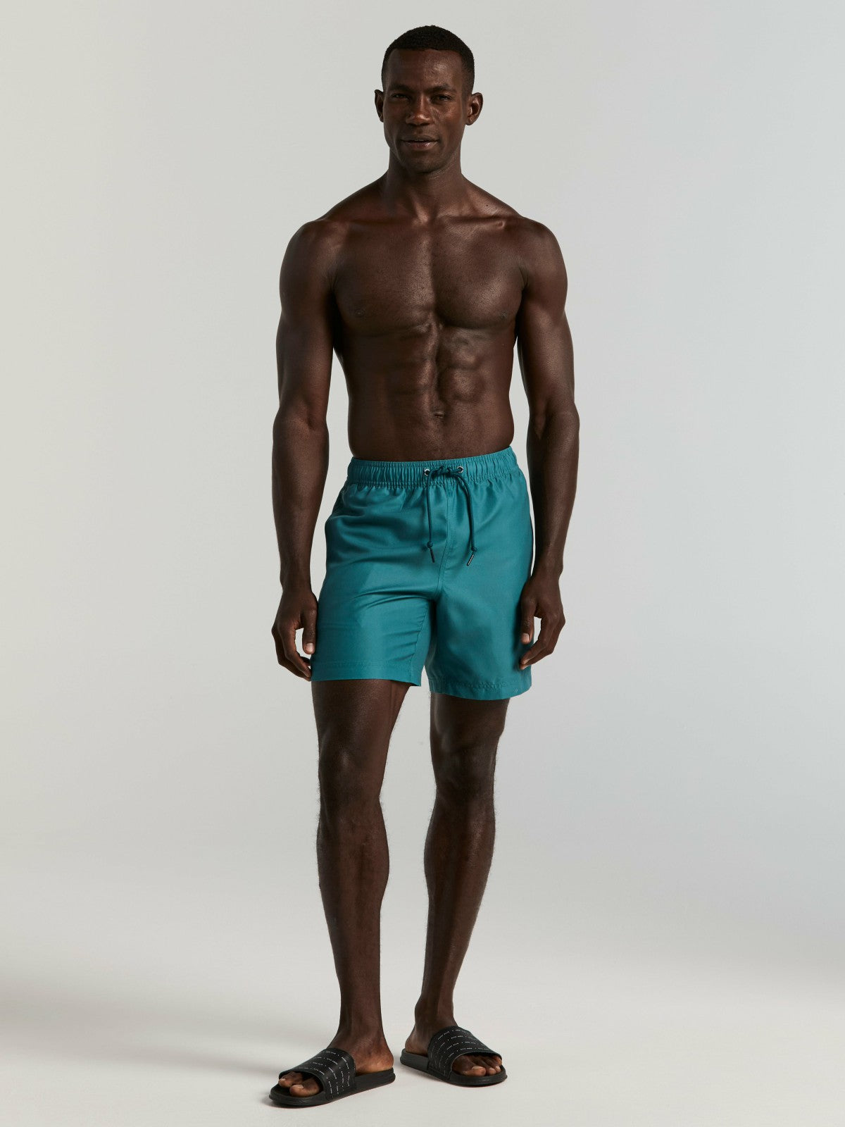 Perry Ellis Clothing Legacy Logo Swim Trunk