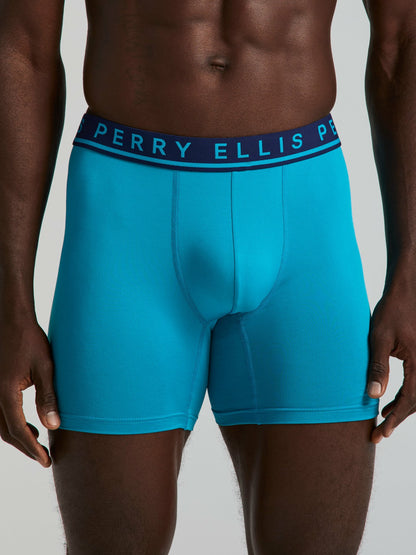 Perry Ellis Clothing Men's Boxer Brief 4-Pack