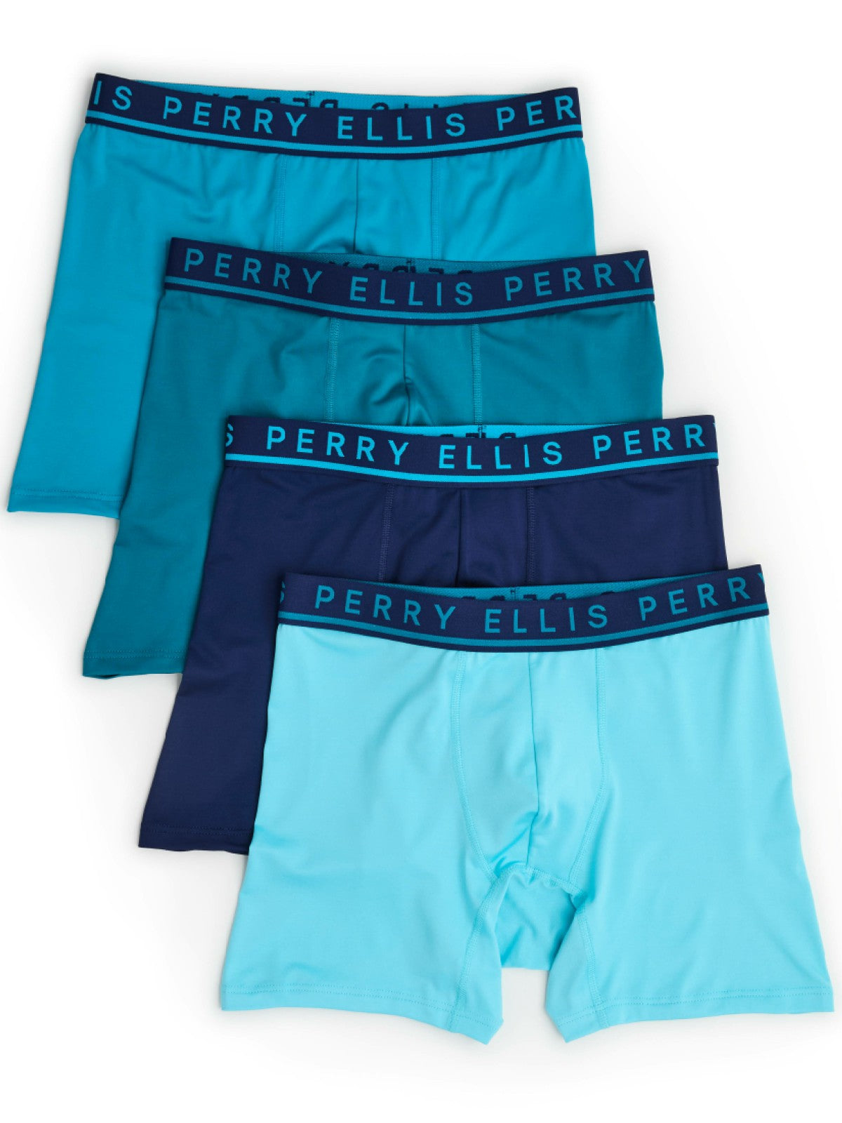 Perry Ellis Clothing Men's Boxer Brief 4-Pack