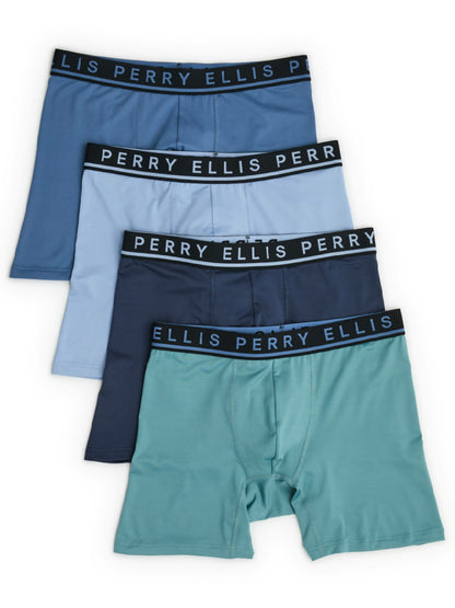 Perry Ellis Clothing Men's Boxer Brief 4-Pack