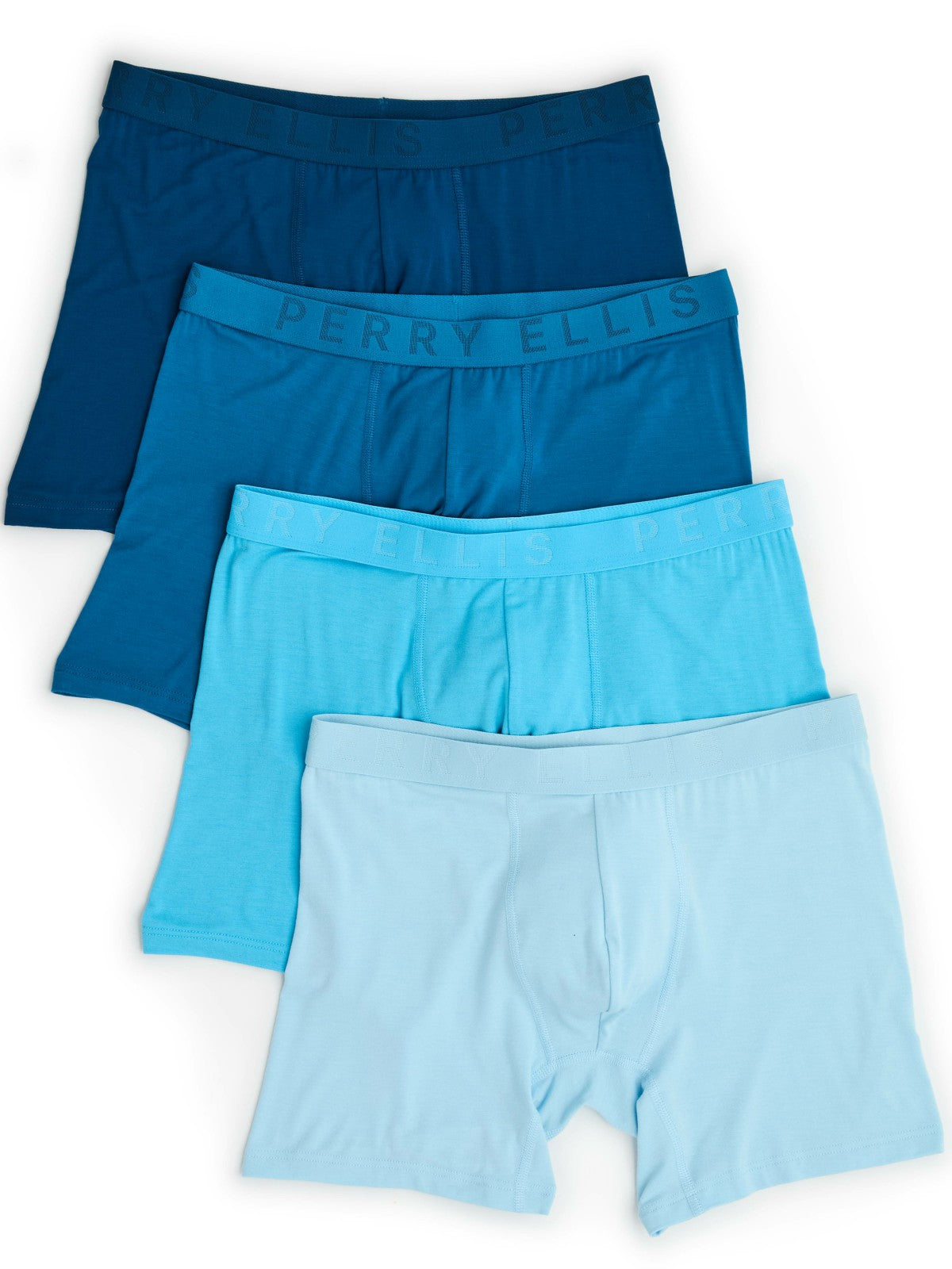 Perry Ellis Clothing 4-Pack Soft Viscose Boxer Brief
