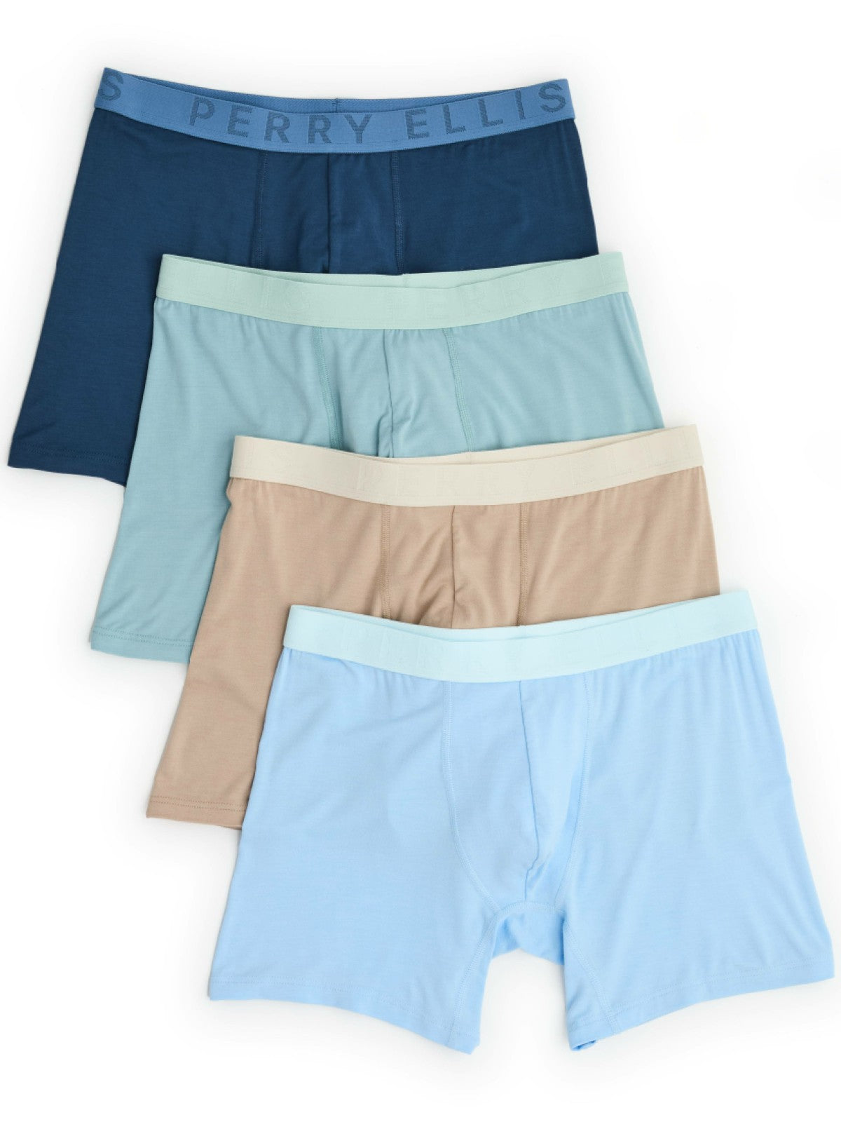 Perry Ellis Clothing 4-Pack Soft Viscose Boxer Brief