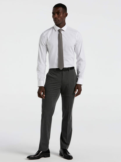 Perry Ellis Clothing Dobby Cotton Stretch Slim Fit Shirt