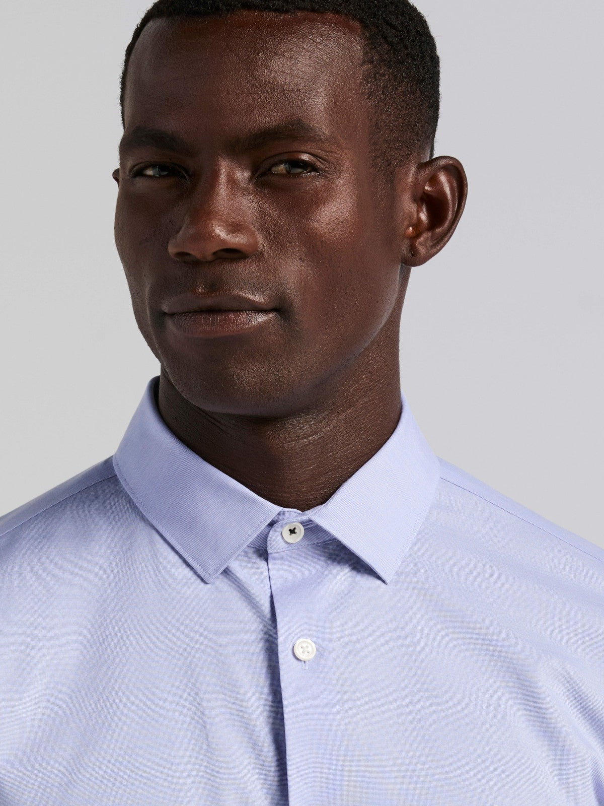 Perry Ellis Clothing Dobby Cotton Stretch Slim Fit Shirt