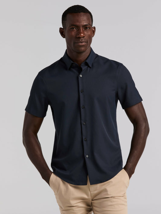 Perry Ellis Clothing Slim Fit Total Stretch Solid Shirt