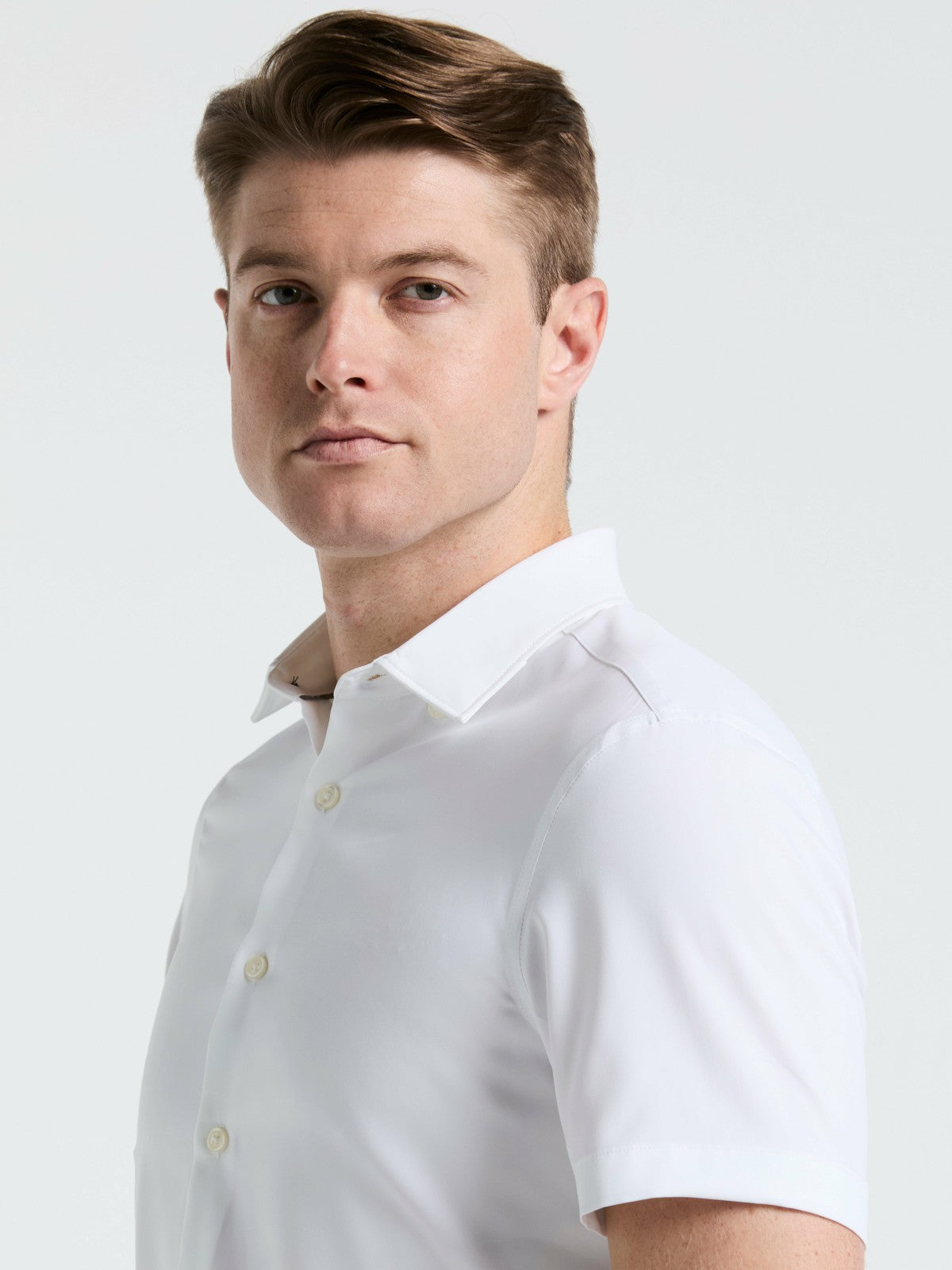 Perry Ellis Clothing Slim Fit Total Stretch Solid Shirt