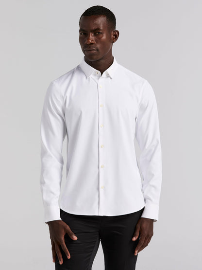 Perry Ellis Clothing Untucked Total Stretch Slim Fit Shirt