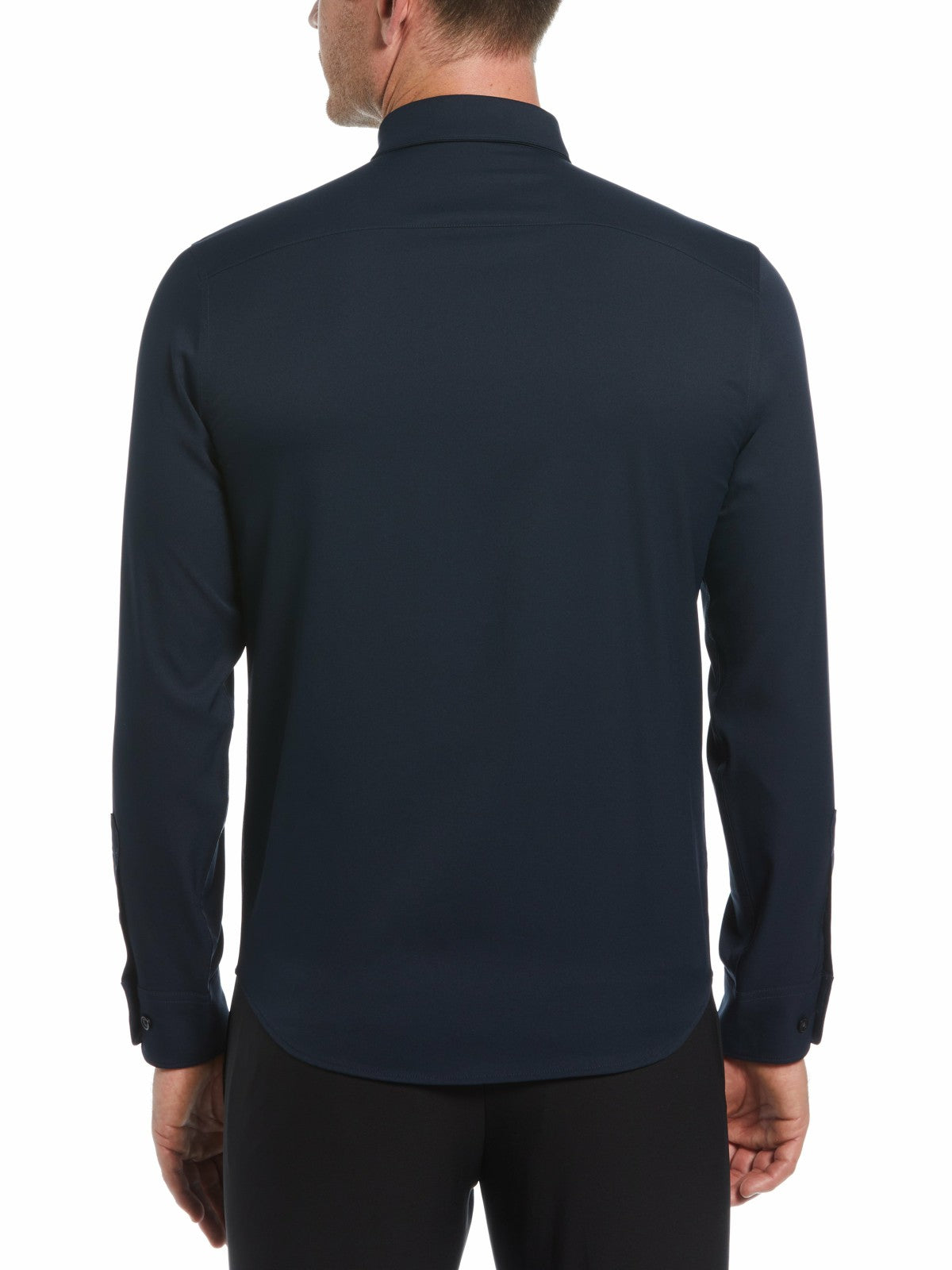 Perry Ellis Clothing Untucked Total Stretch Slim Fit Shirt