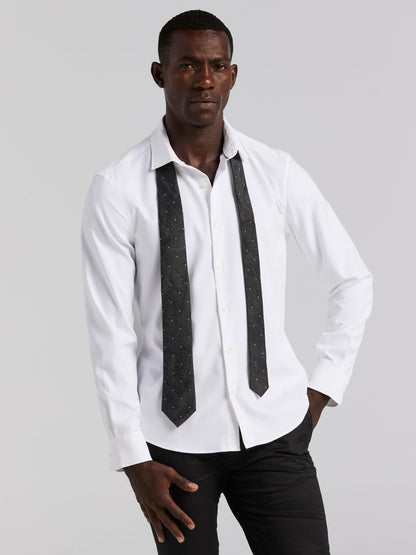 Perry Ellis Clothing Untucked Total Stretch Slim Fit Shirt