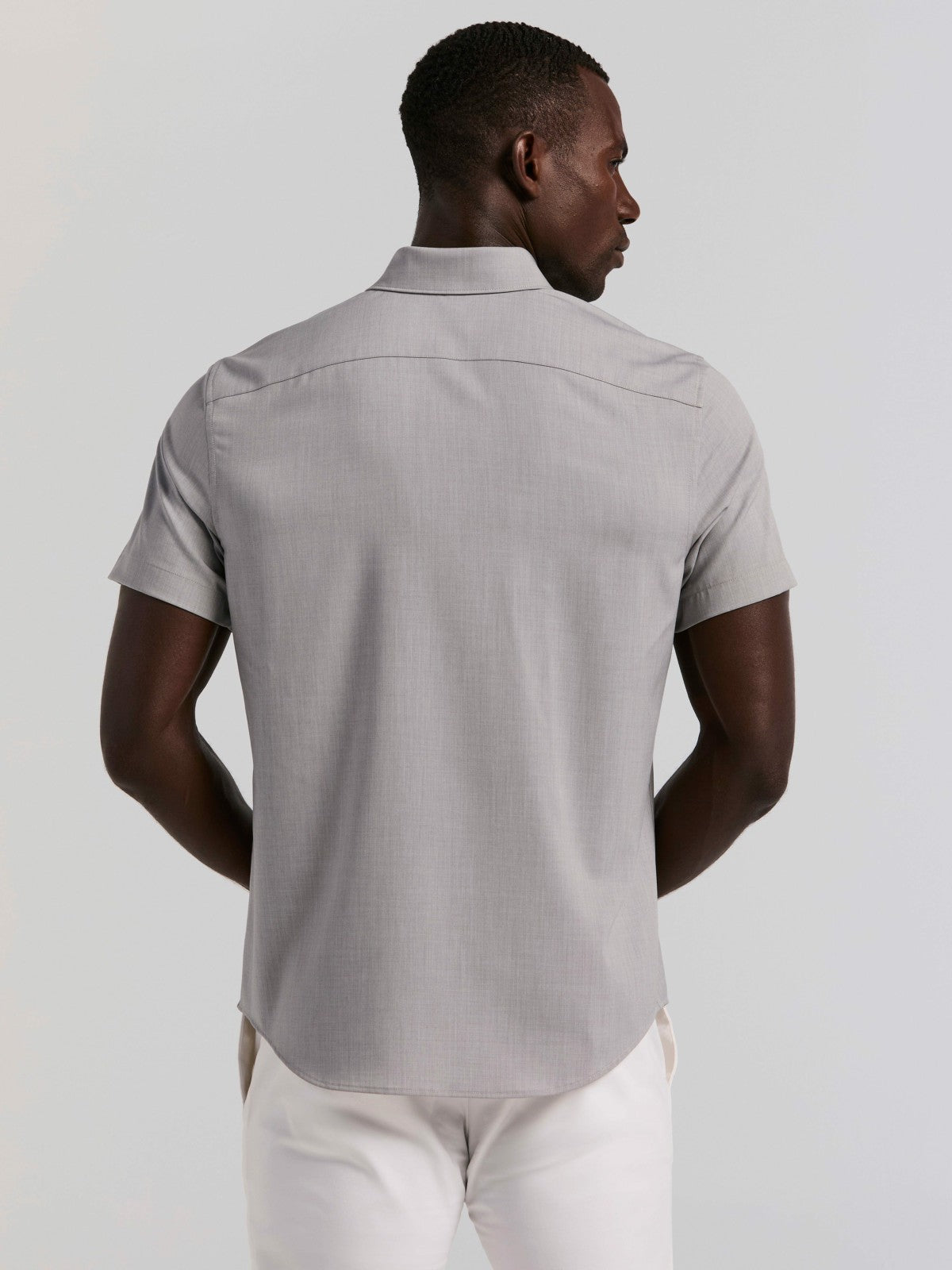 Perry Ellis Clothing Total Stretch Heathered Shirt