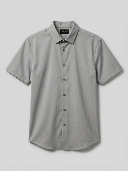 Perry Ellis Clothing Total Stretch Heathered Shirt