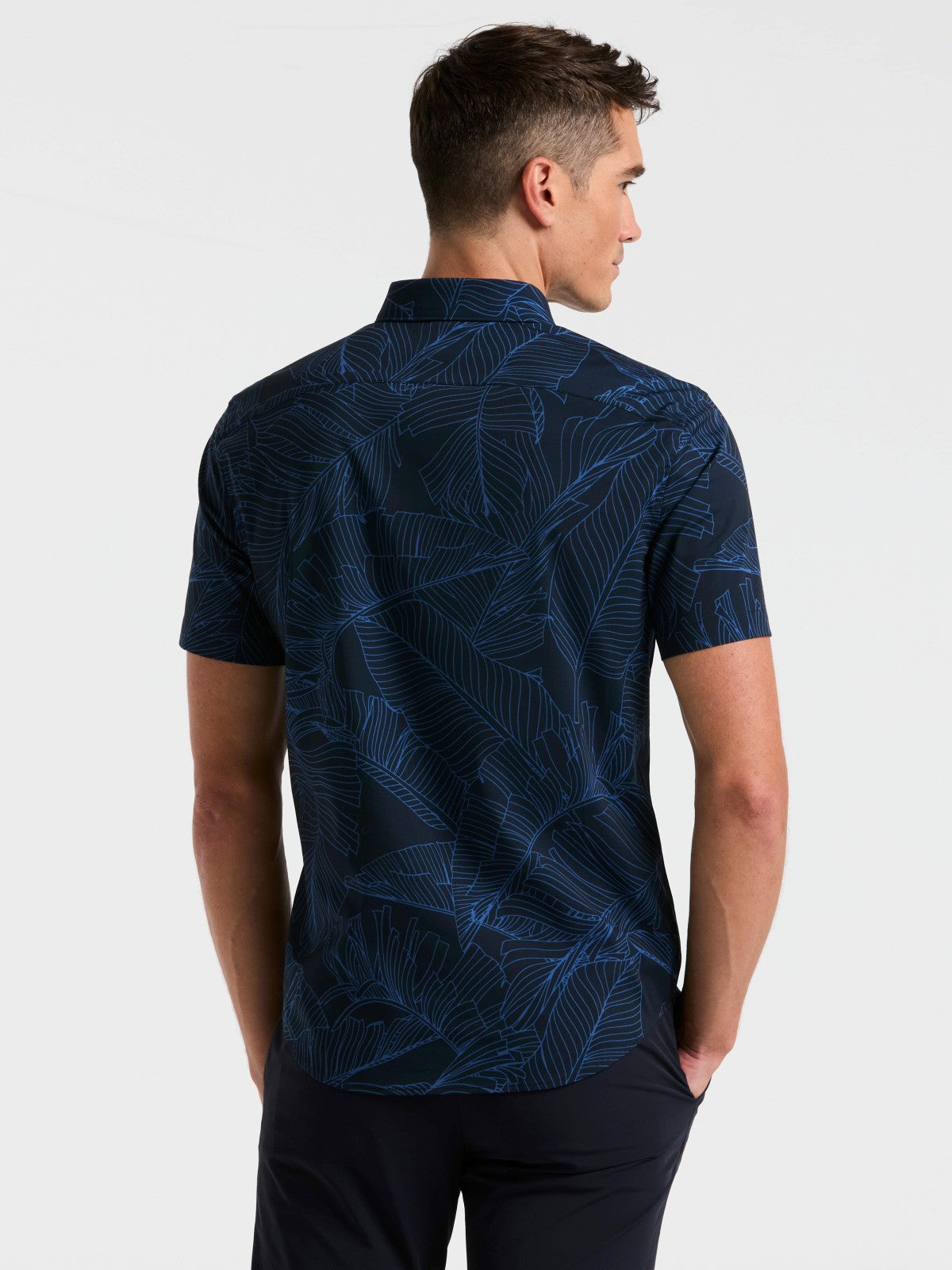 Perry Ellis Clothing Slim Fit Botanical Print Shirt