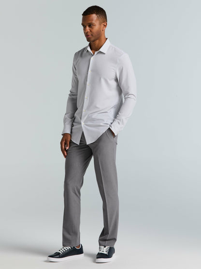 Perry Ellis Clothing Slim Fit Total Stretch Diamond Geo Print Shirt