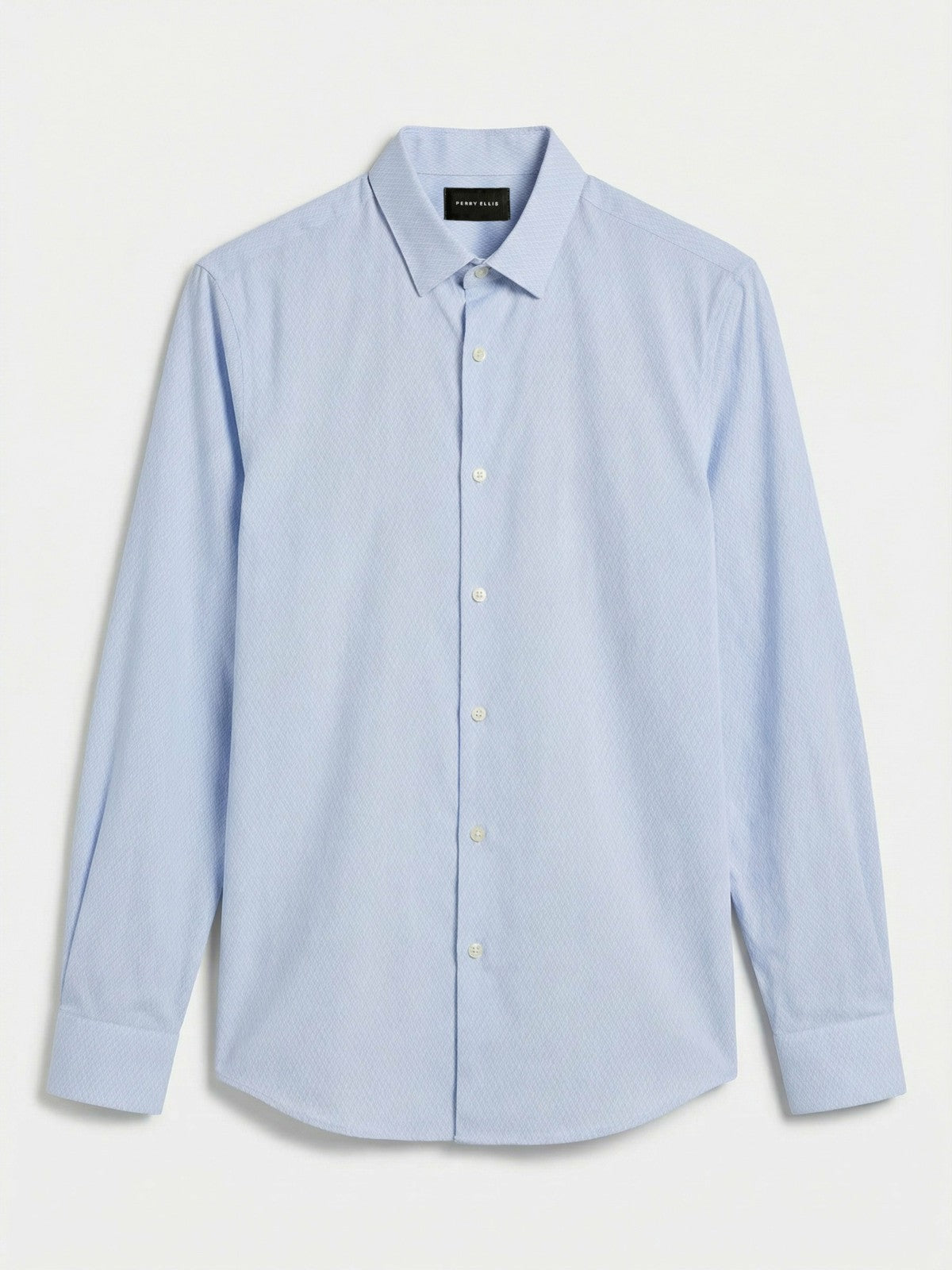 Perry Ellis Clothing Slim Fit Total Stretch Diamond Geo Print Shirt