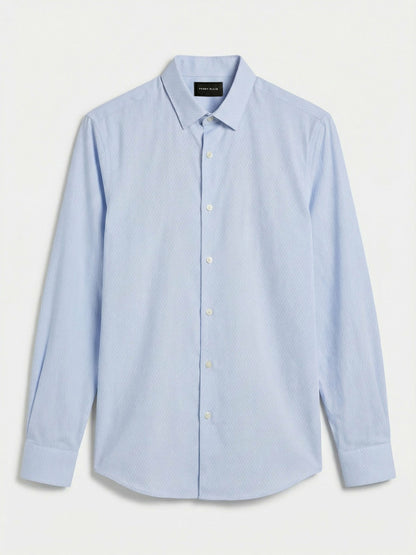Perry Ellis Clothing Slim Fit Total Stretch Diamond Geo Print Shirt