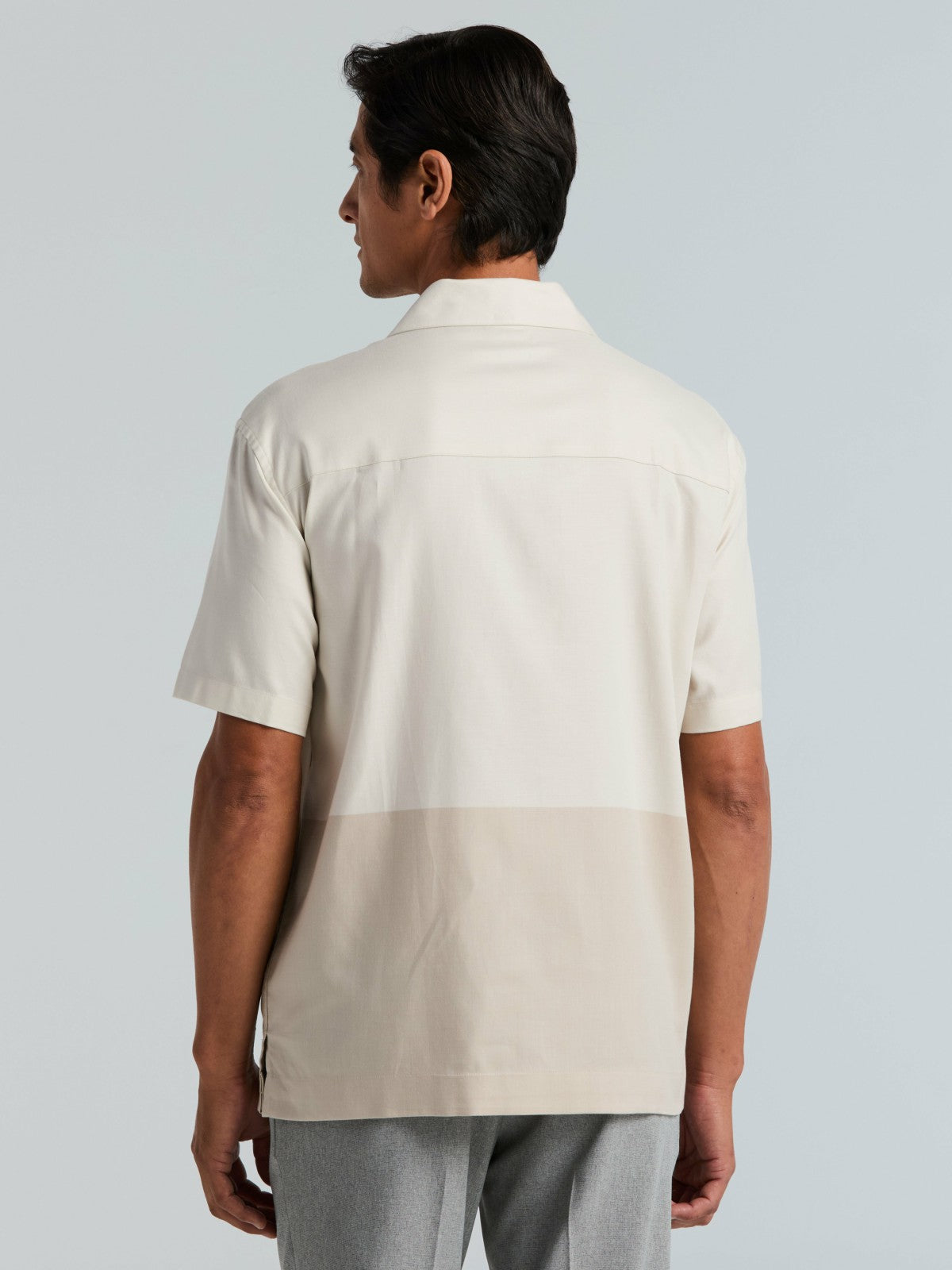 Perry Ellis Clothing Tonal Colorblock Shirt