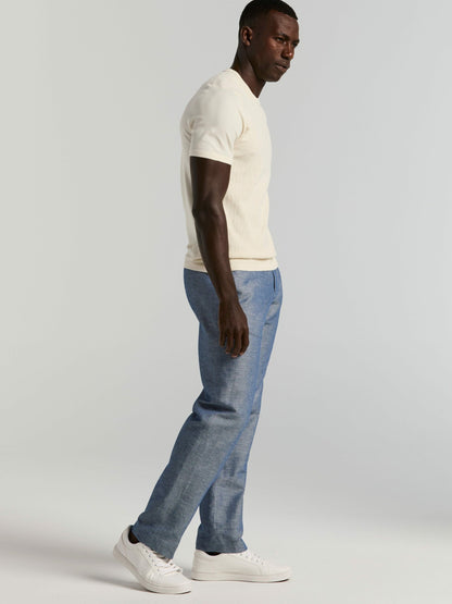 Perry Ellis Clothing Geometric Textured Sweater Tee