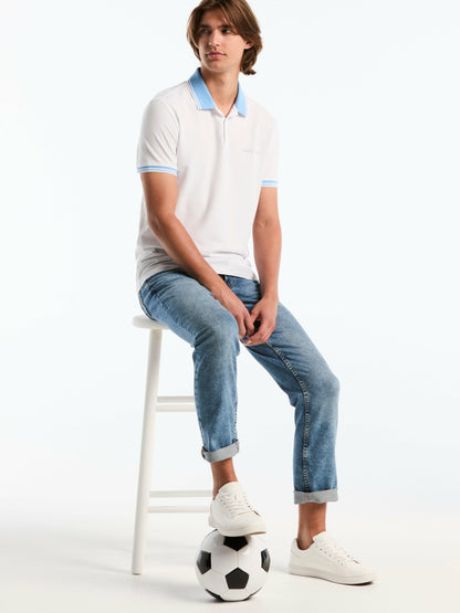 Perry Ellis Clothing Men's Argentina Cotton Pique Polo Shirt