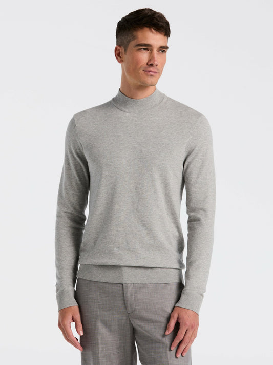 Perry Ellis Clothing Tech Knit Mock Neck Sweater