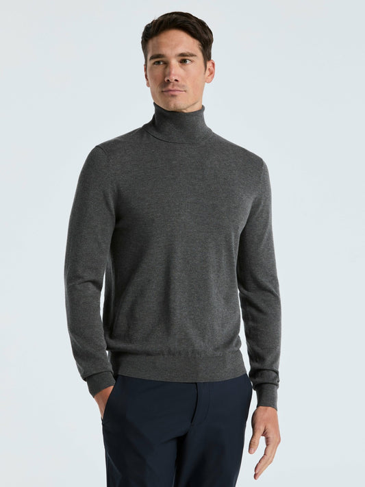 Perry Ellis Clothing Tech Knit Turtleneck Sweater