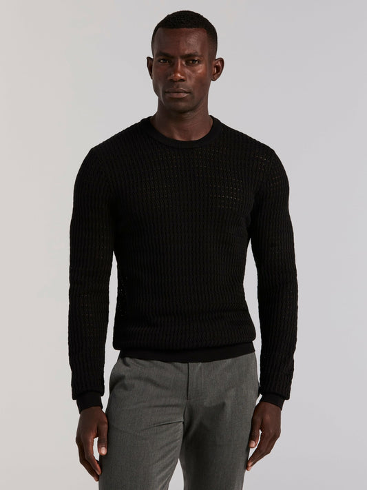 Perry Ellis Clothing Cotton Crew Neck Sweater