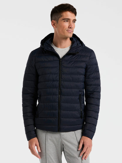 Perry Ellis Clothing Hybrid Lightweight Puffer Jacket