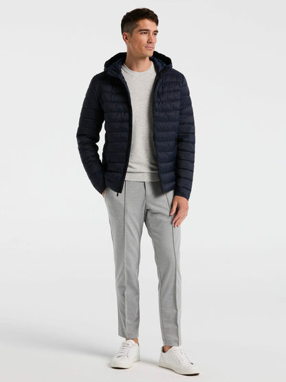 Perry Ellis Clothing Hybrid Lightweight Puffer Jacket
