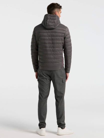 Perry Ellis Clothing Hybrid Lightweight Puffer Jacket