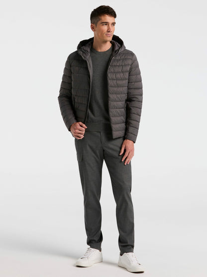 Perry Ellis Clothing Hybrid Lightweight Puffer Jacket