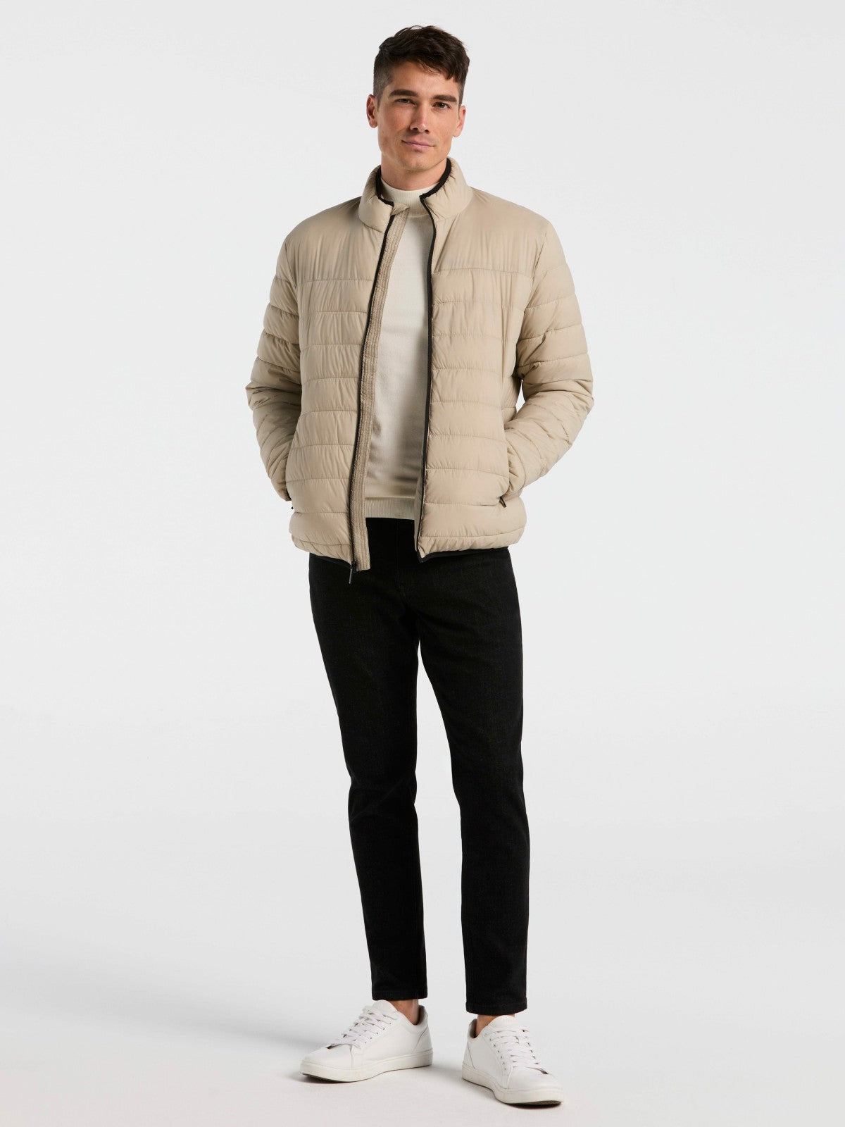 Perry Ellis Clothing Lightweight Puffer Jacket