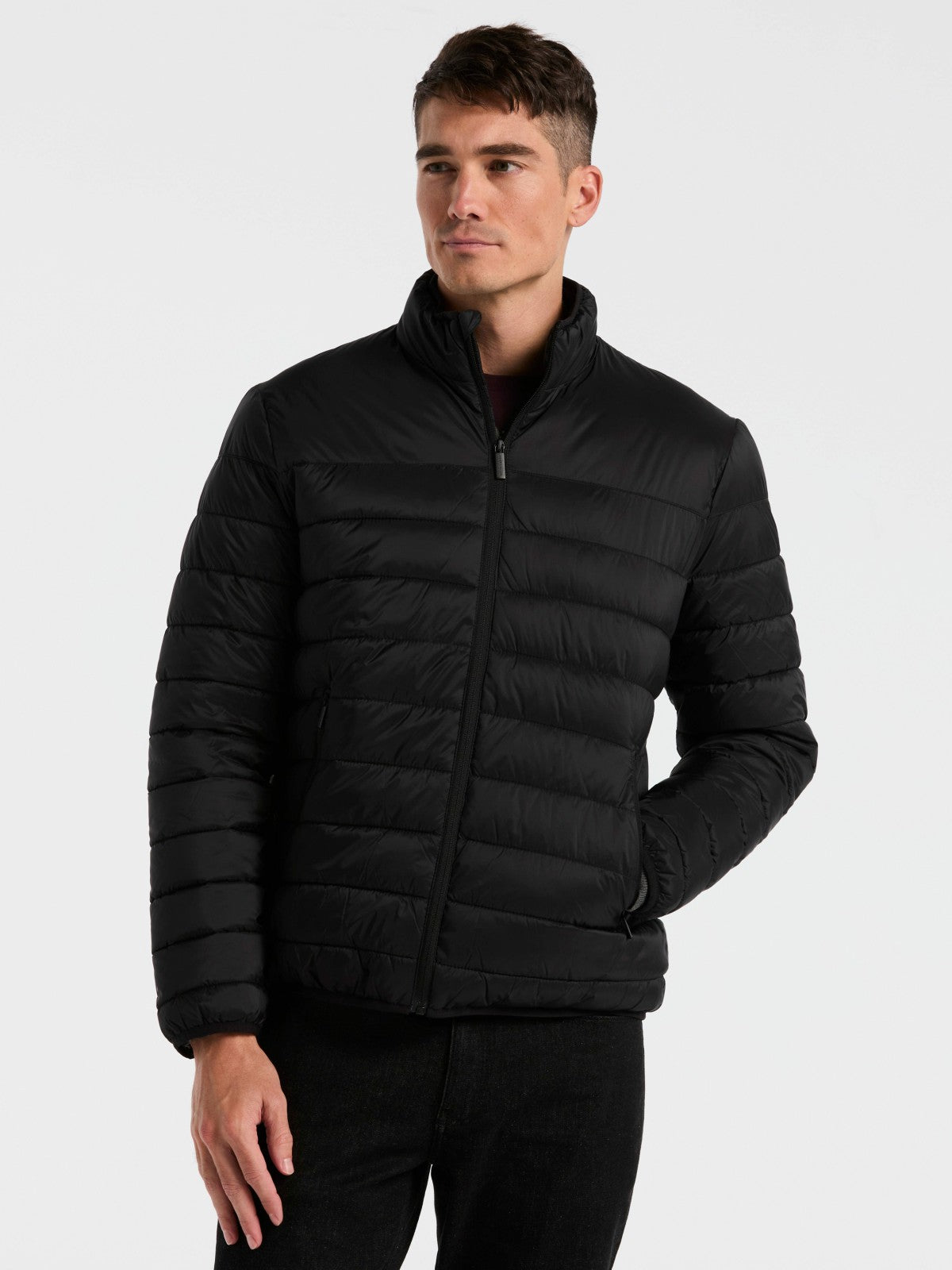 Perry Ellis Clothing Lightweight Puffer Jacket