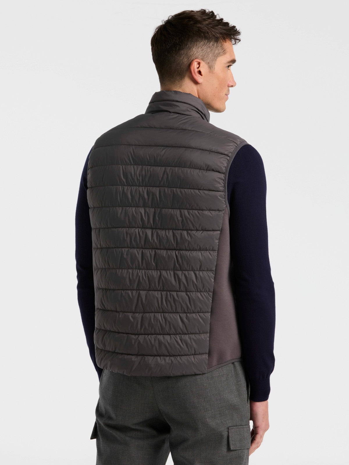 Perry Ellis Clothing Hybrid Lightweight Puffer Vest