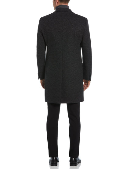 Perry Ellis Clothing Single Breasted 3 Button Overcoat