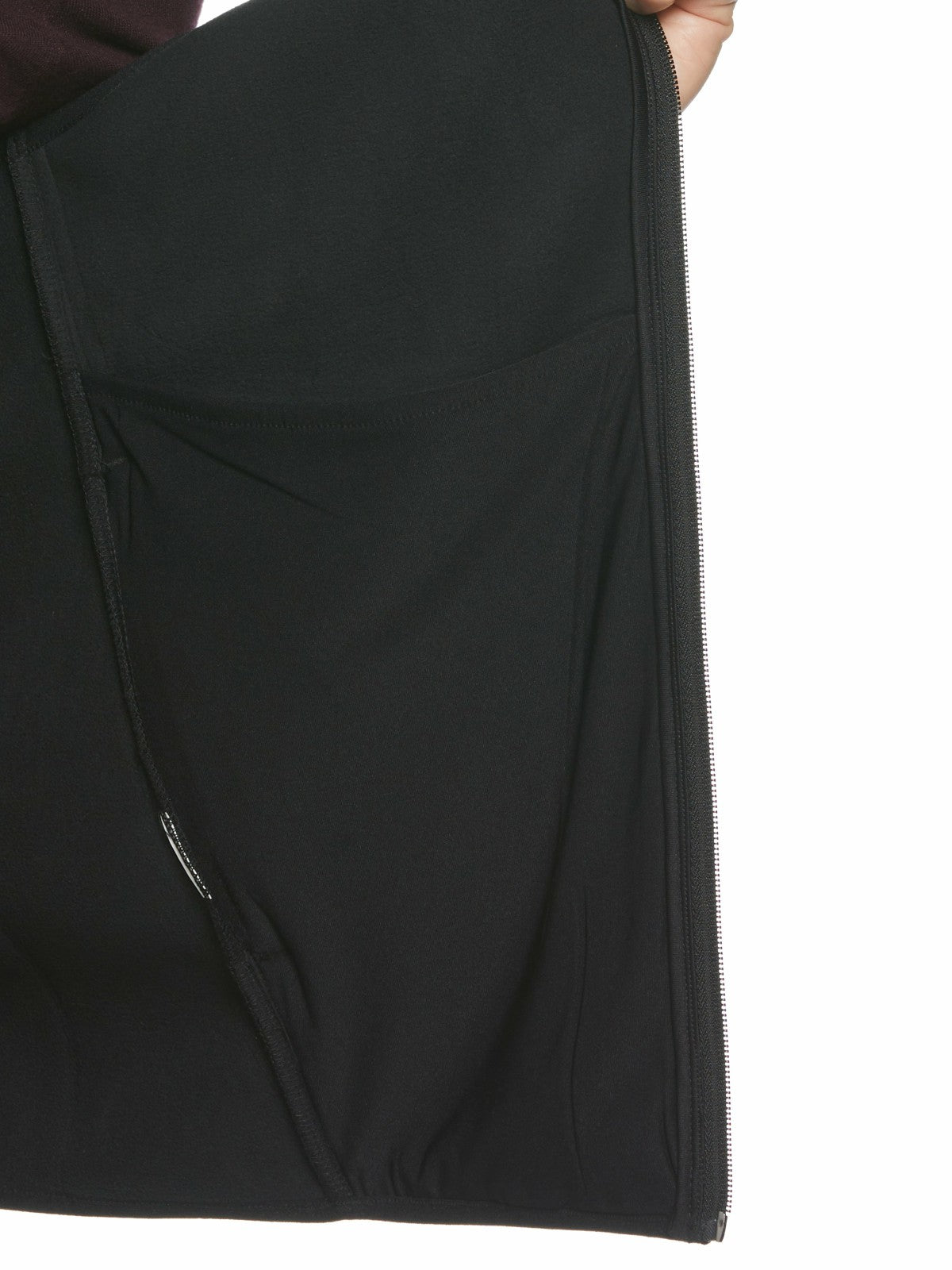 Perry Ellis Clothing Solid Stretch Full-Zip Fleece Vest
