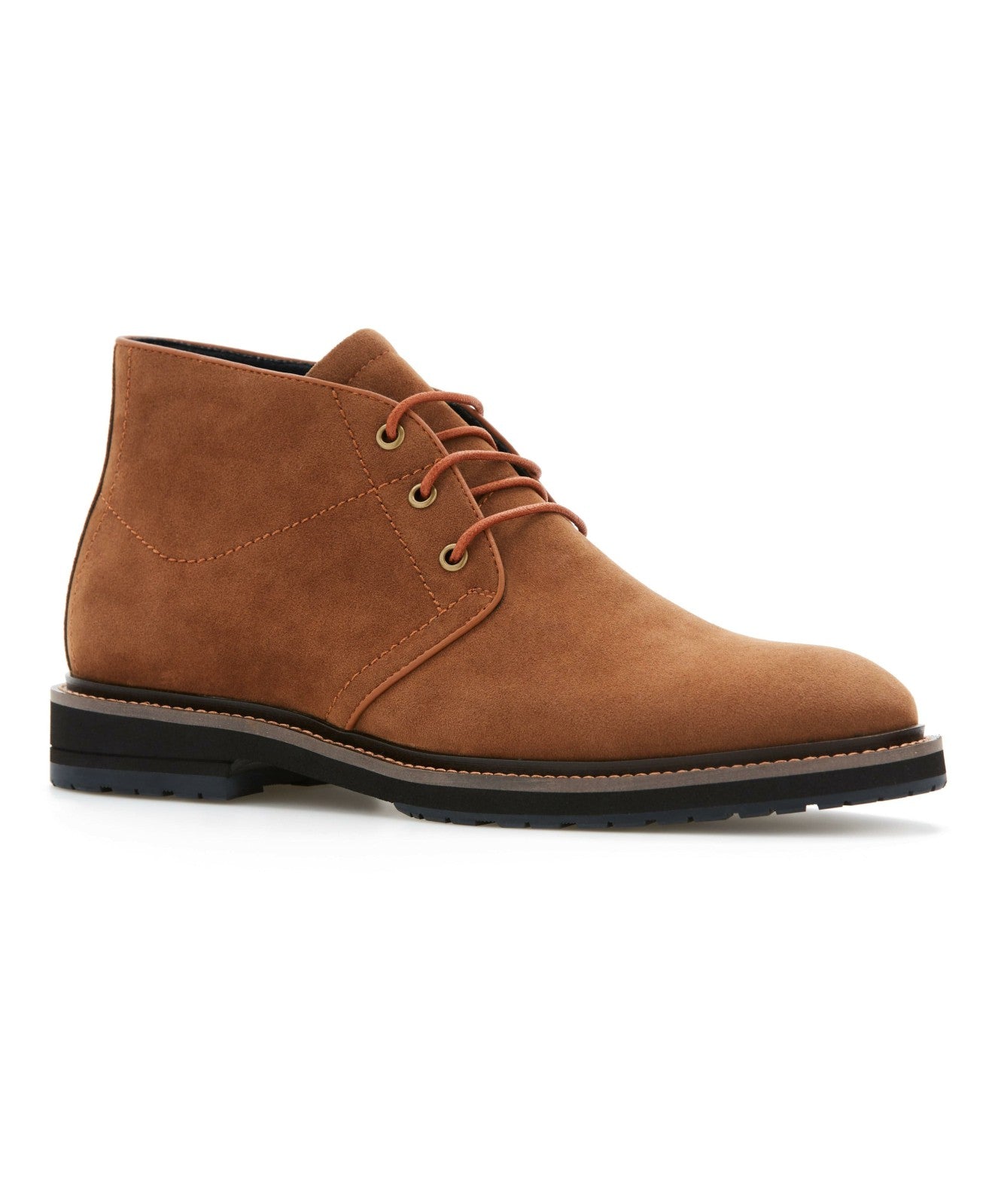 Perry Ellis Shoes Faux Suede Chukka Boots