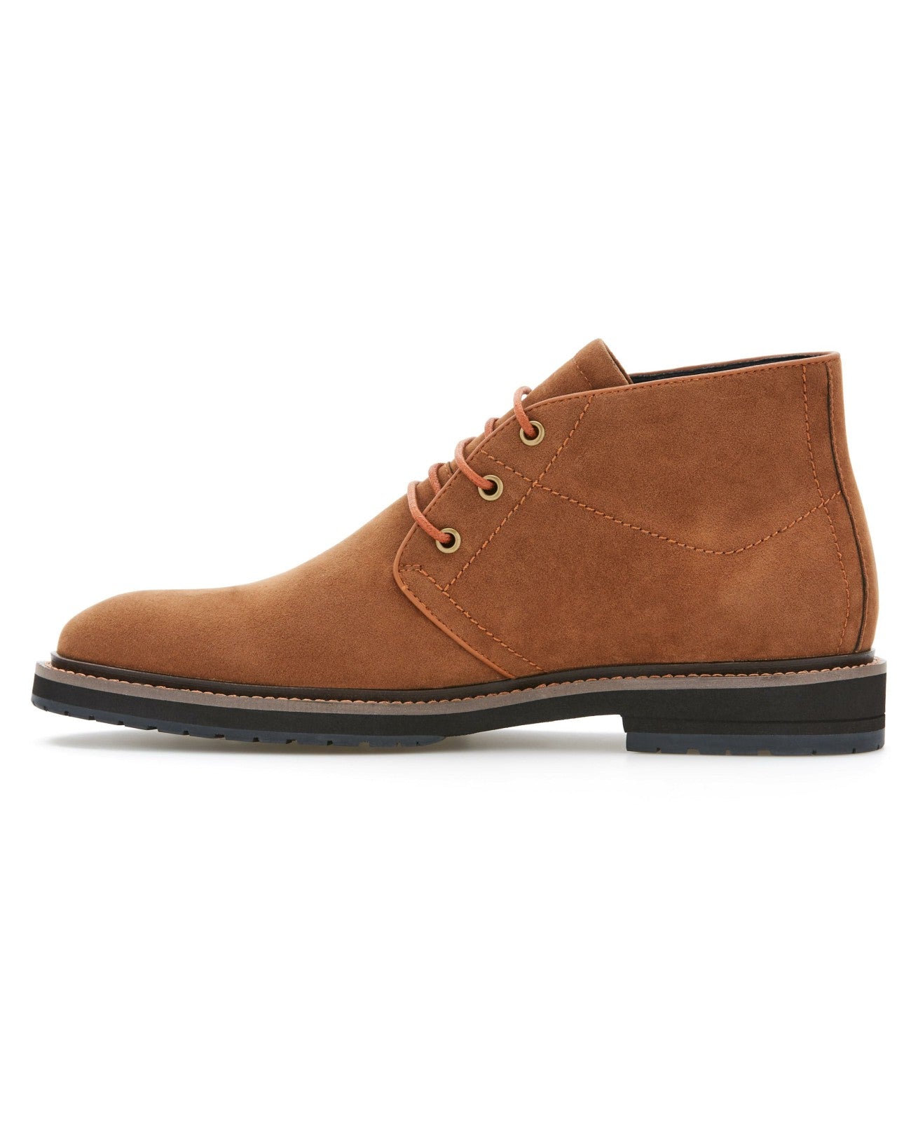 Perry Ellis Shoes Faux Suede Chukka Boots