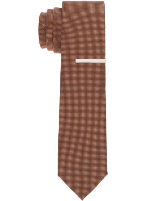 Perry Ellis Shoes Oxford Solid Slim Tie