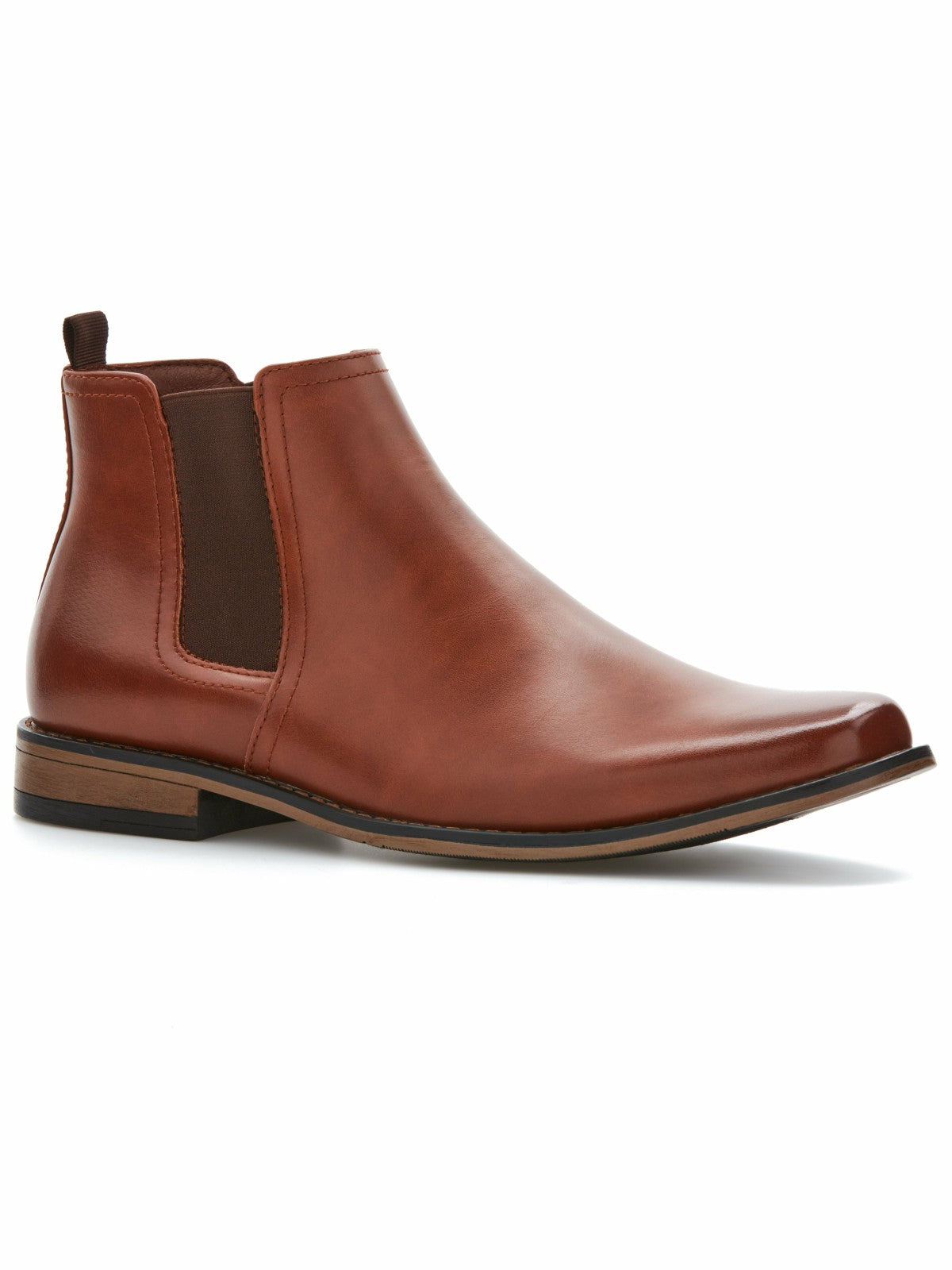 Perry Ellis Shoes Chris Boot | Men's Faux Leather Chelsea Boot | Perry Ellis