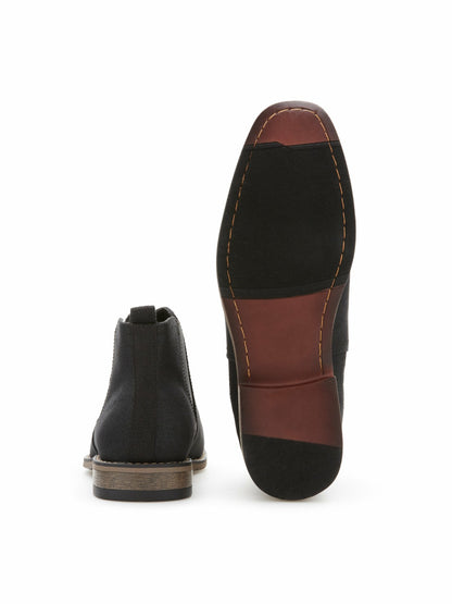 Perry Ellis Shoes Chris Boot | Men's Faux Leather Chelsea Boot | Perry Ellis