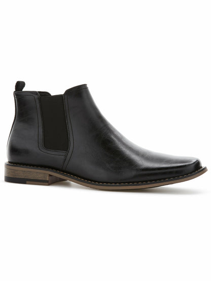 Perry Ellis Shoes Chris Boot | Men's Faux Leather Chelsea Boot | Perry Ellis